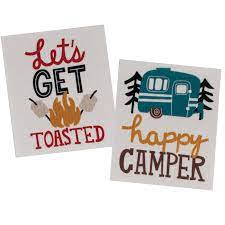 Mini Box Sign - Happy Campers Live Here