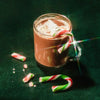 Candy Cane Vegan Hot Chocolate