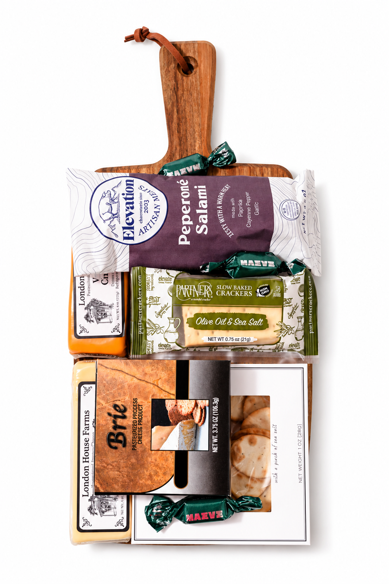 Snowy Night Snack Board