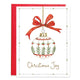 Christmas Joy Ornament Greeting Card