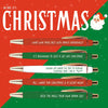 Hilarious Christmas Pen Set