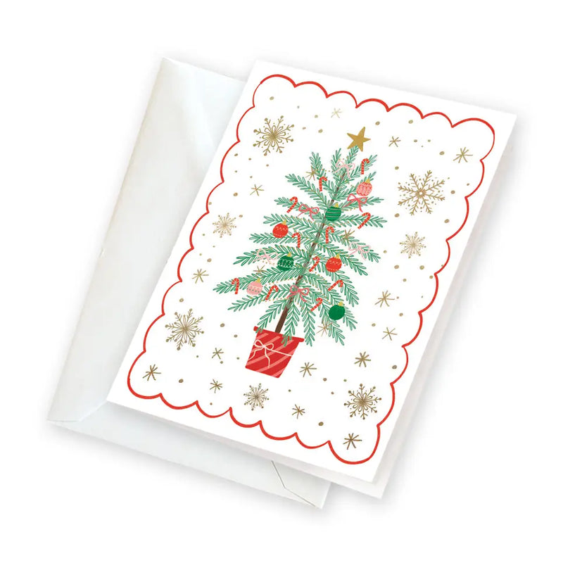 Mini Christmas Tree Enclosure Card