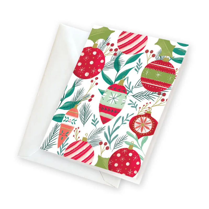 Mini Christmas Ornament Enclosure Card