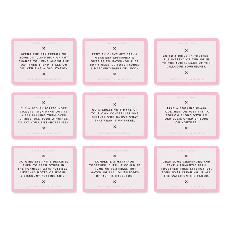 Date Night Challenges