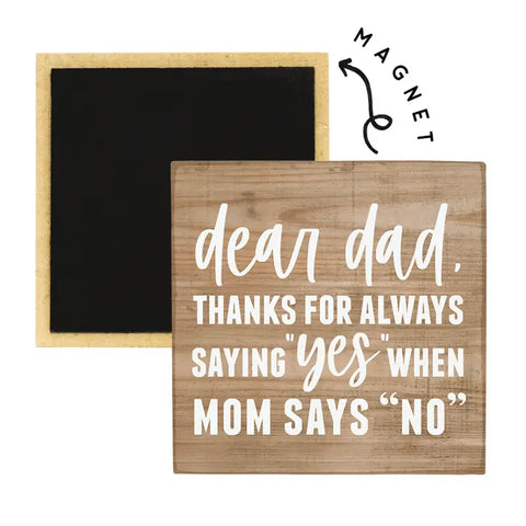 Dear Dad Sign
