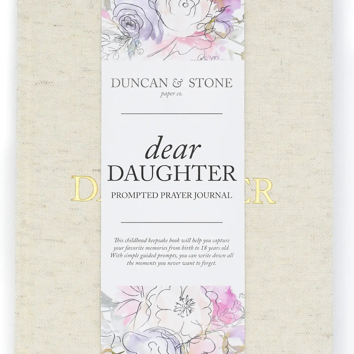 Dear Daughter Childhood Keepsake Book