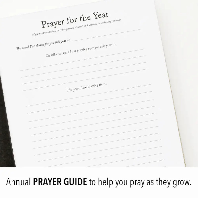 Dear Daughter Childhood Keepsake Book