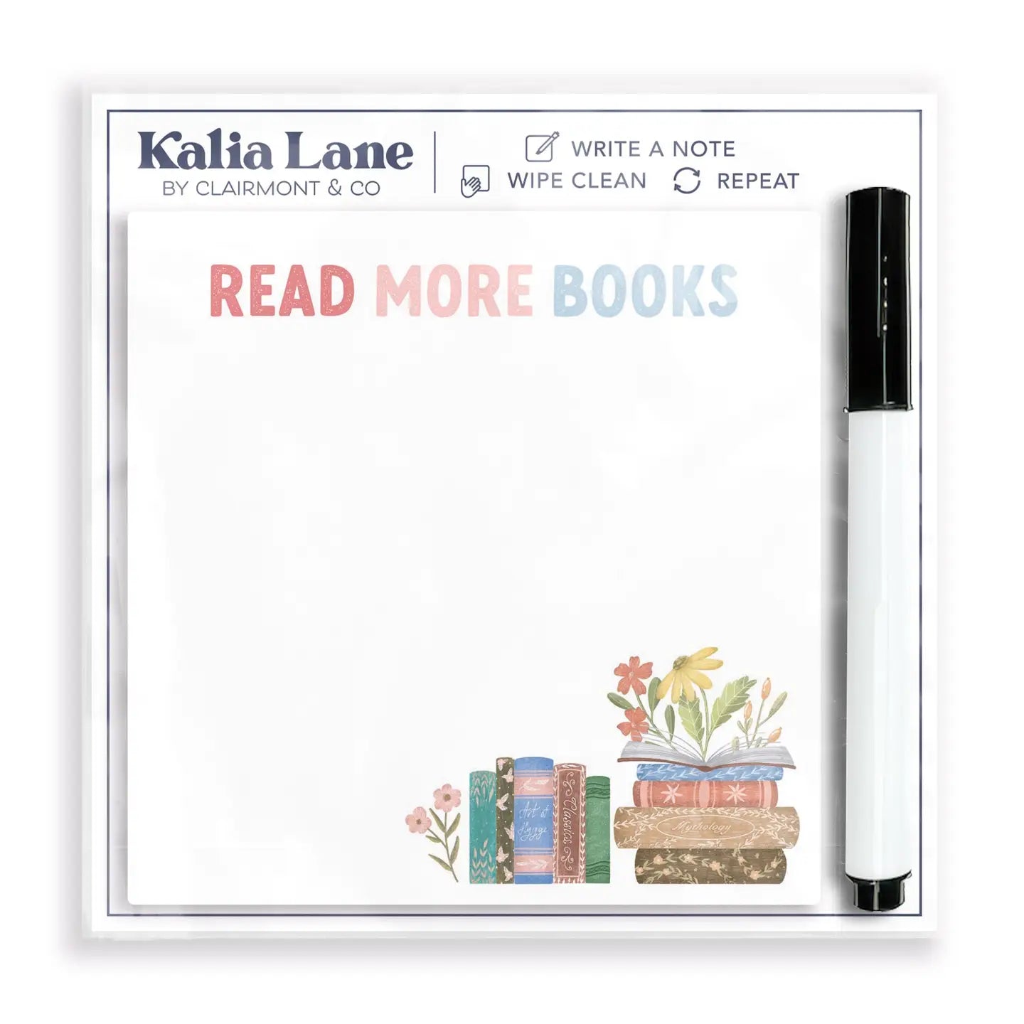 Desk Tile - Read More Books