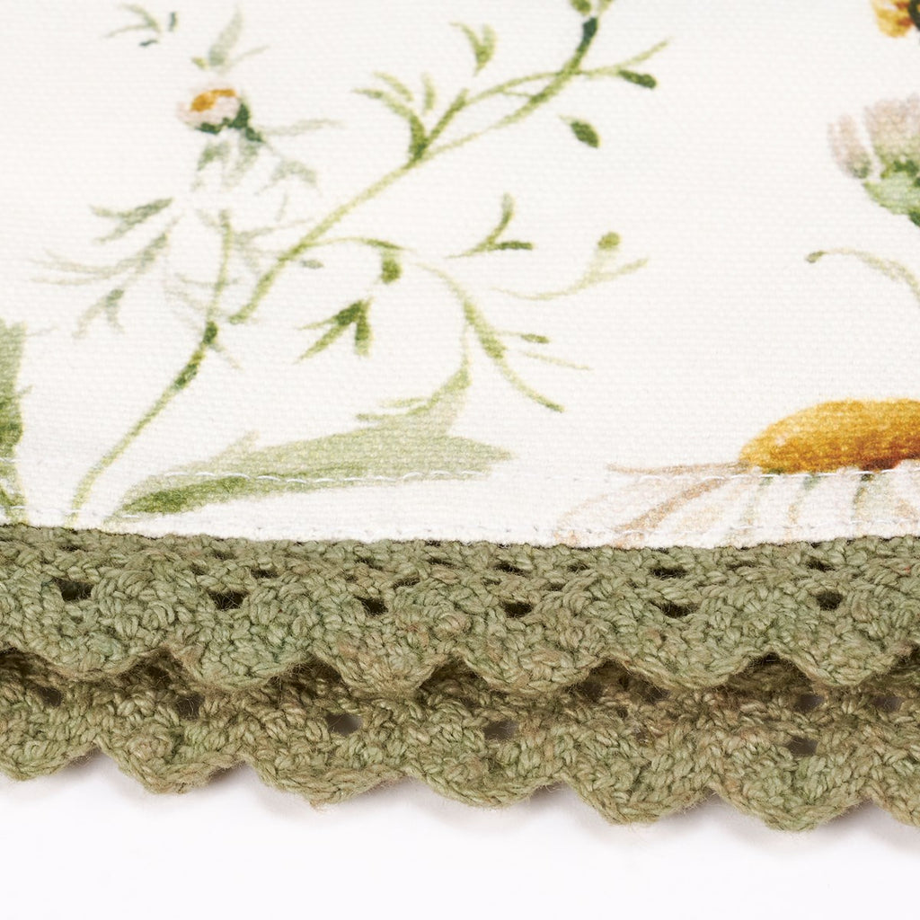Daisy Lace Kitchen Towel