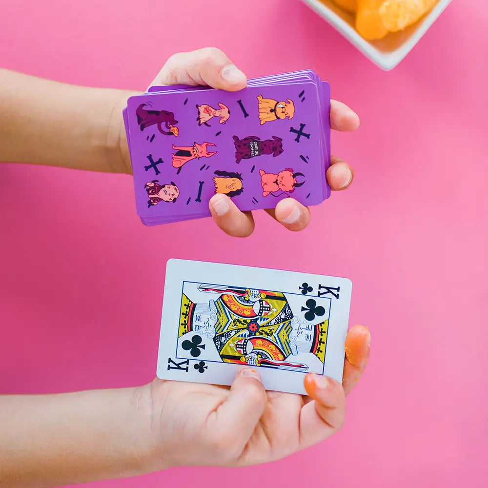Dog Waterproof Playing Cards Set