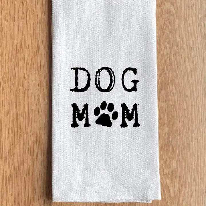 Dog Mom Kitchen Towel