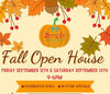 Fall Open House Swag Bag Ticket 2025