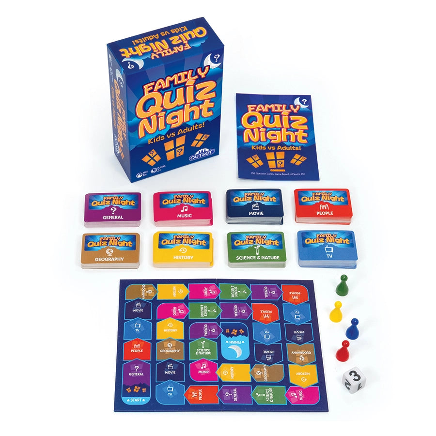 Family Quiz Night: the All Ages Trivia Game
