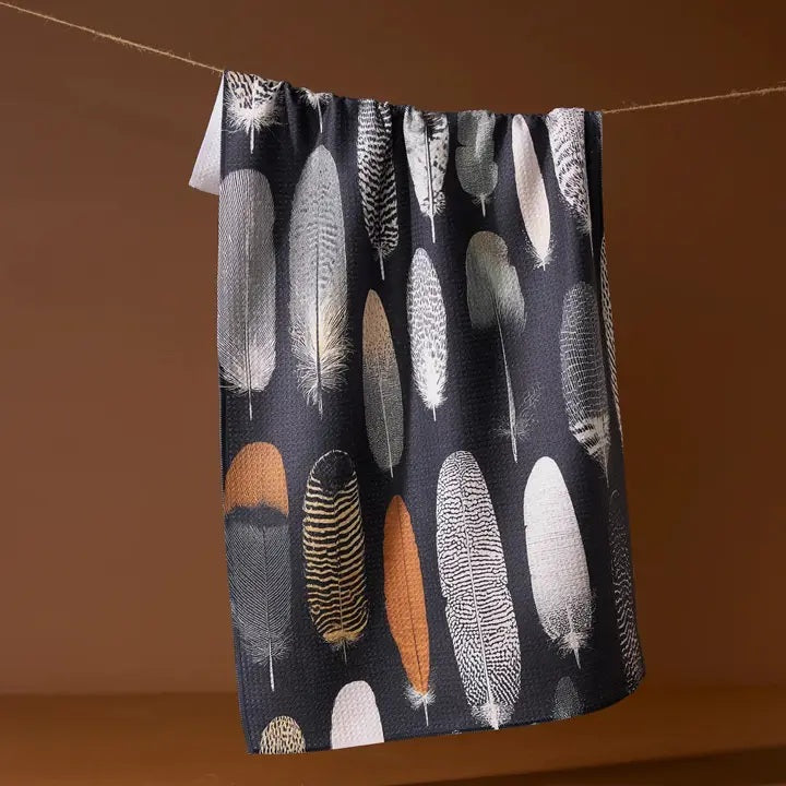 Geometry Fall Tea Towel