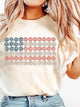 Floral American Flag Tee
