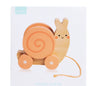 Snail Wooden Pull Toy