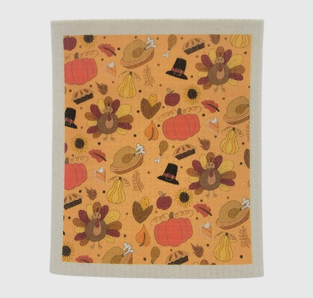 Fall Swedish Dishcloth