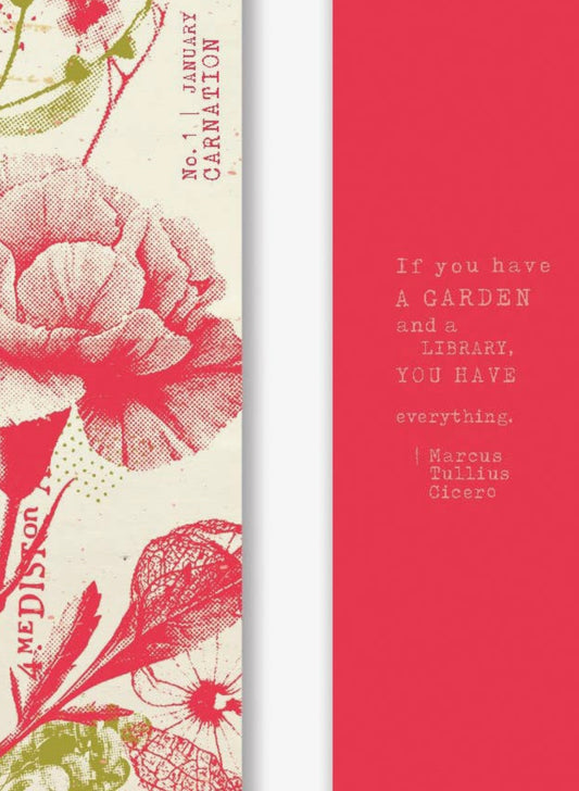 Mark the Year Floral Bookmark Gift Set