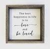 Love & Be Loved Canvas Wall Art
