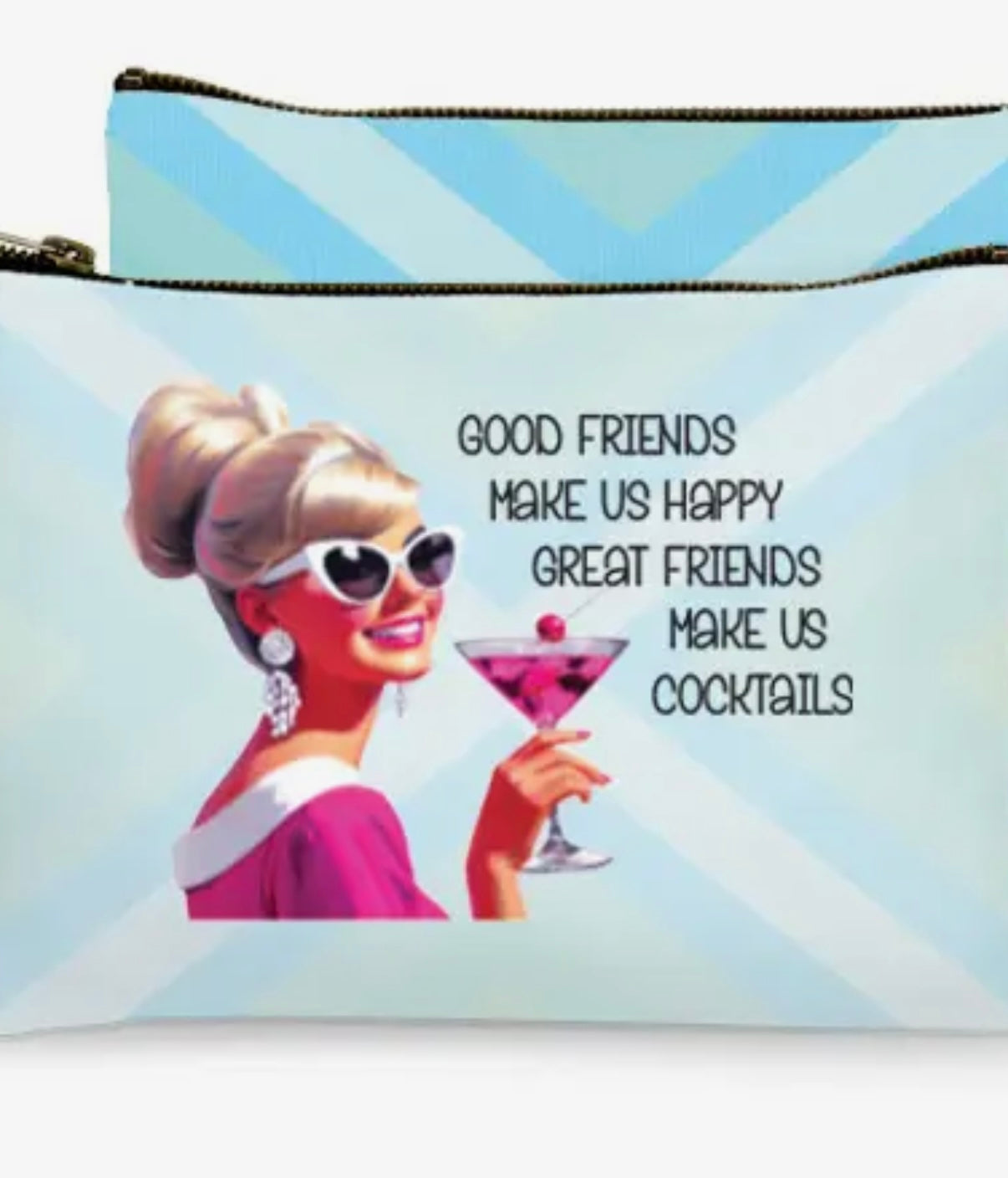 Pouch - Good friends Make Us Happy