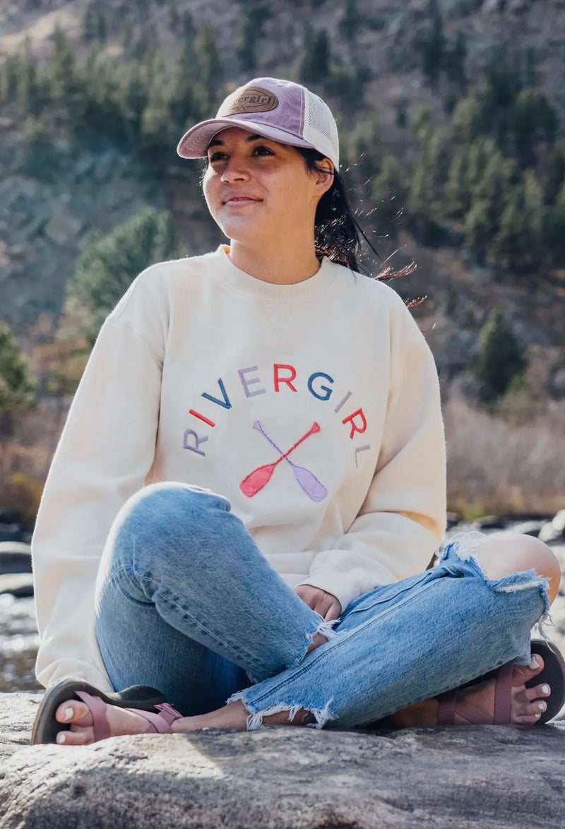 Rivergirl Sanded Fleece Crew Neck