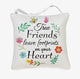Lavender scented sachet - True Friends Leave Footprints