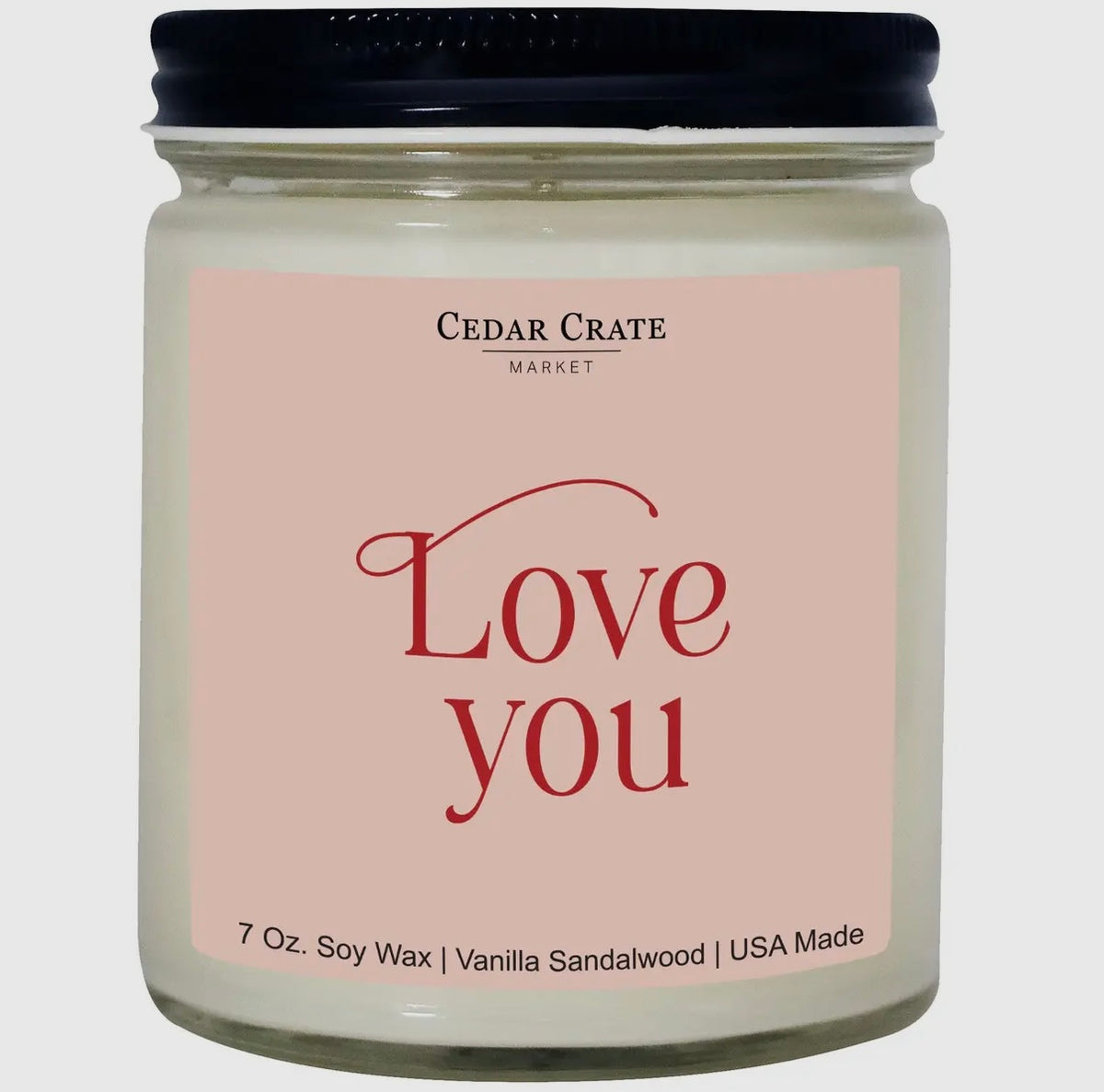 Love You Soy Candle