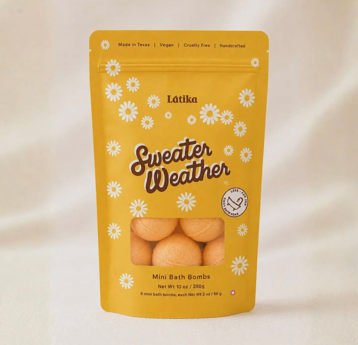 Fall Mini Bath Bombs - Sweater Weather