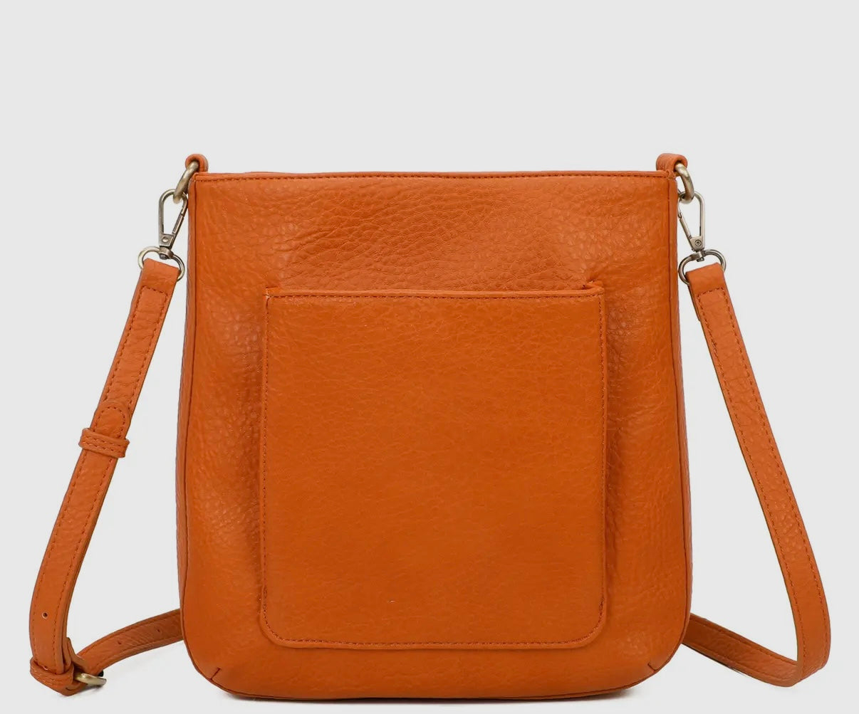 Vegan Leather Crossbody Bag