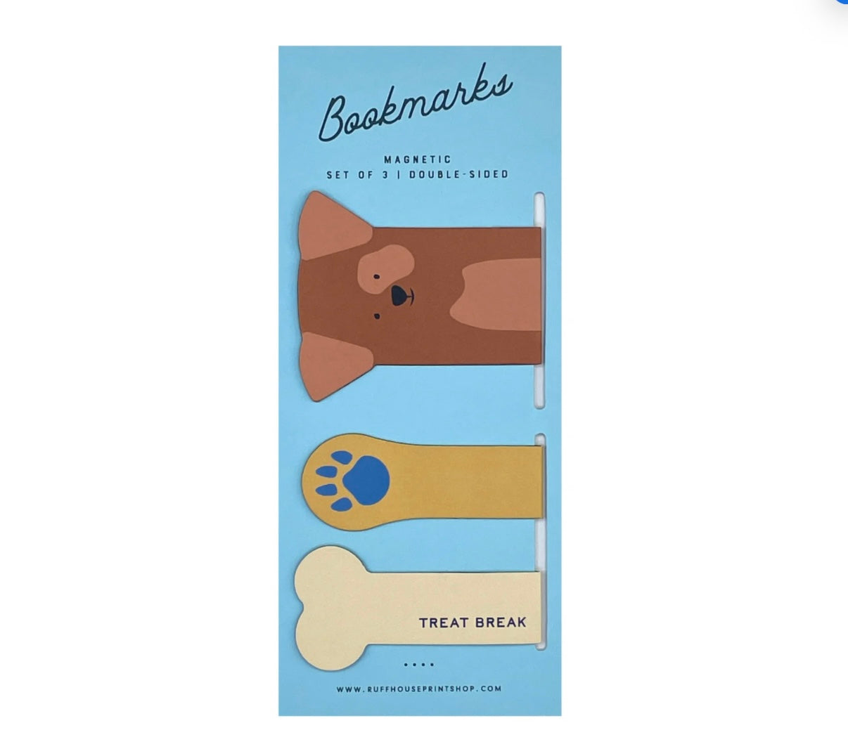 Dog Magnetic Bookmarks