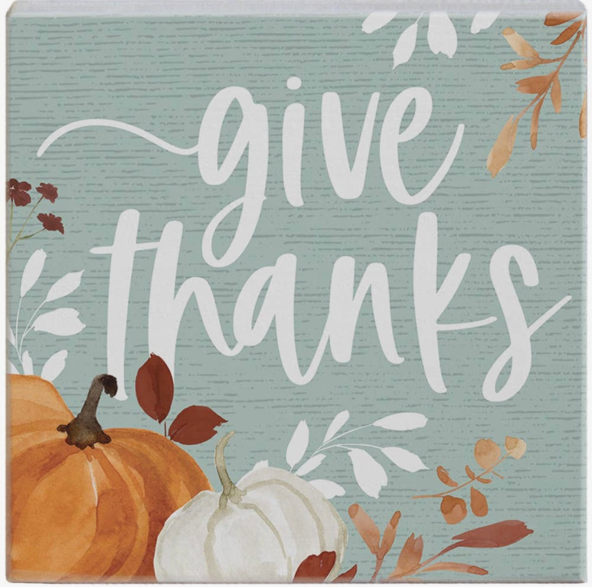 Block Sign - Give Thanks