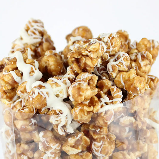 Frosted Gingerbread Caramel Corn