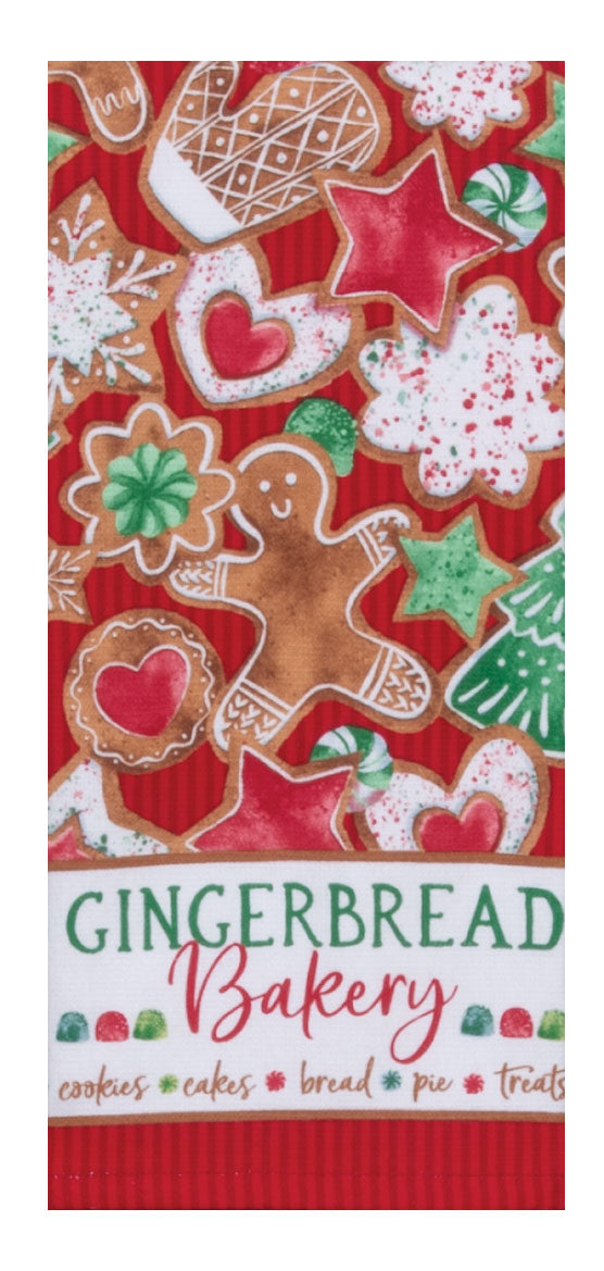 Gingerbread Bakery - Dual Purpose Terry Dishtowel