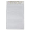 Lined Notepad