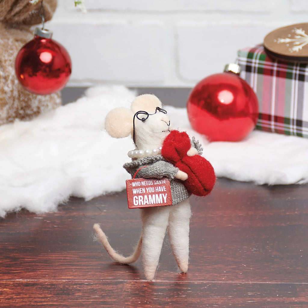 Grammy Holiday Mouse Critter