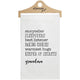 All Things Grandma Tea Towel