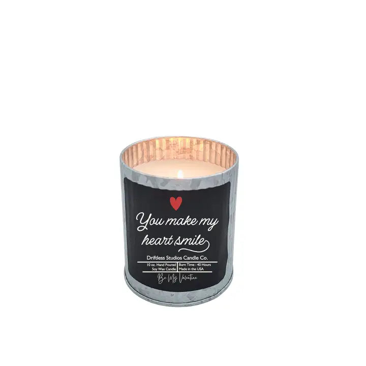 Farmhouse Candle - You Make My Heart Smile