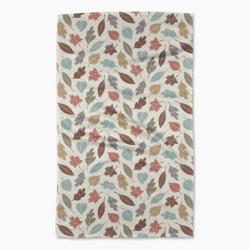 Geometry Fall Tea Towel