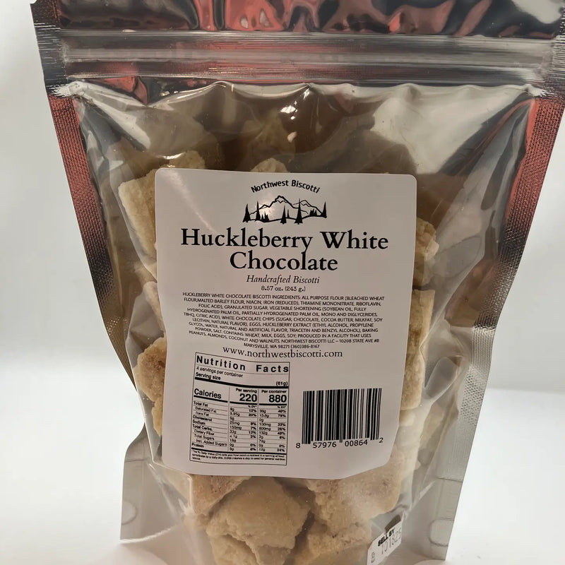 Huckleberry White Chocolate Bites