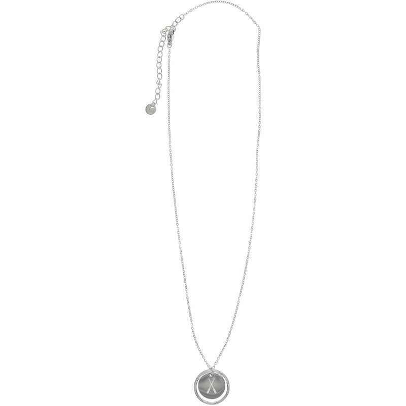 River Engraved Necklace in a Bottle