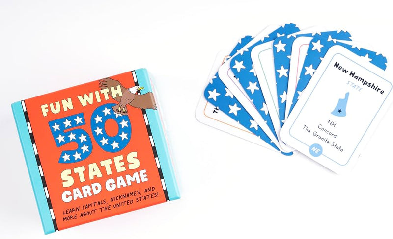 Fun with 50 States Card Game