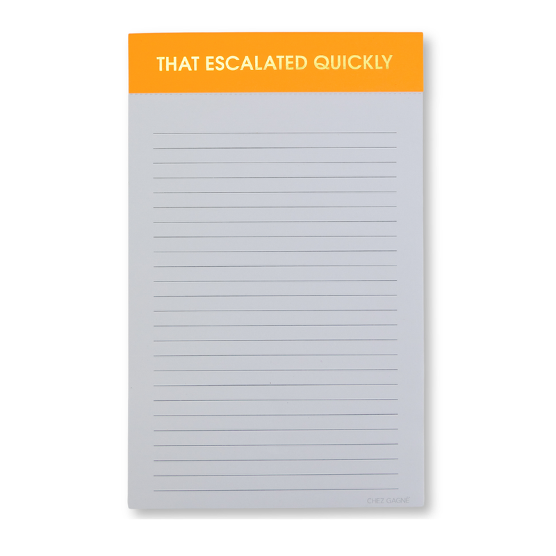 Lined Notepad