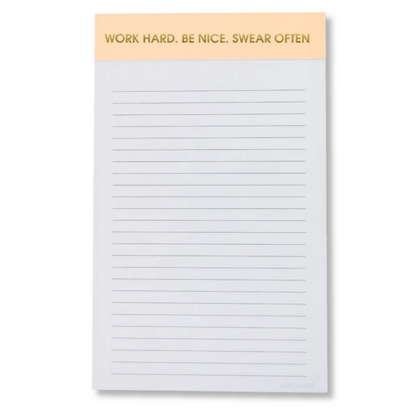 Lined Notepad