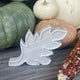 Shelf Sitter - White Fall Leaf