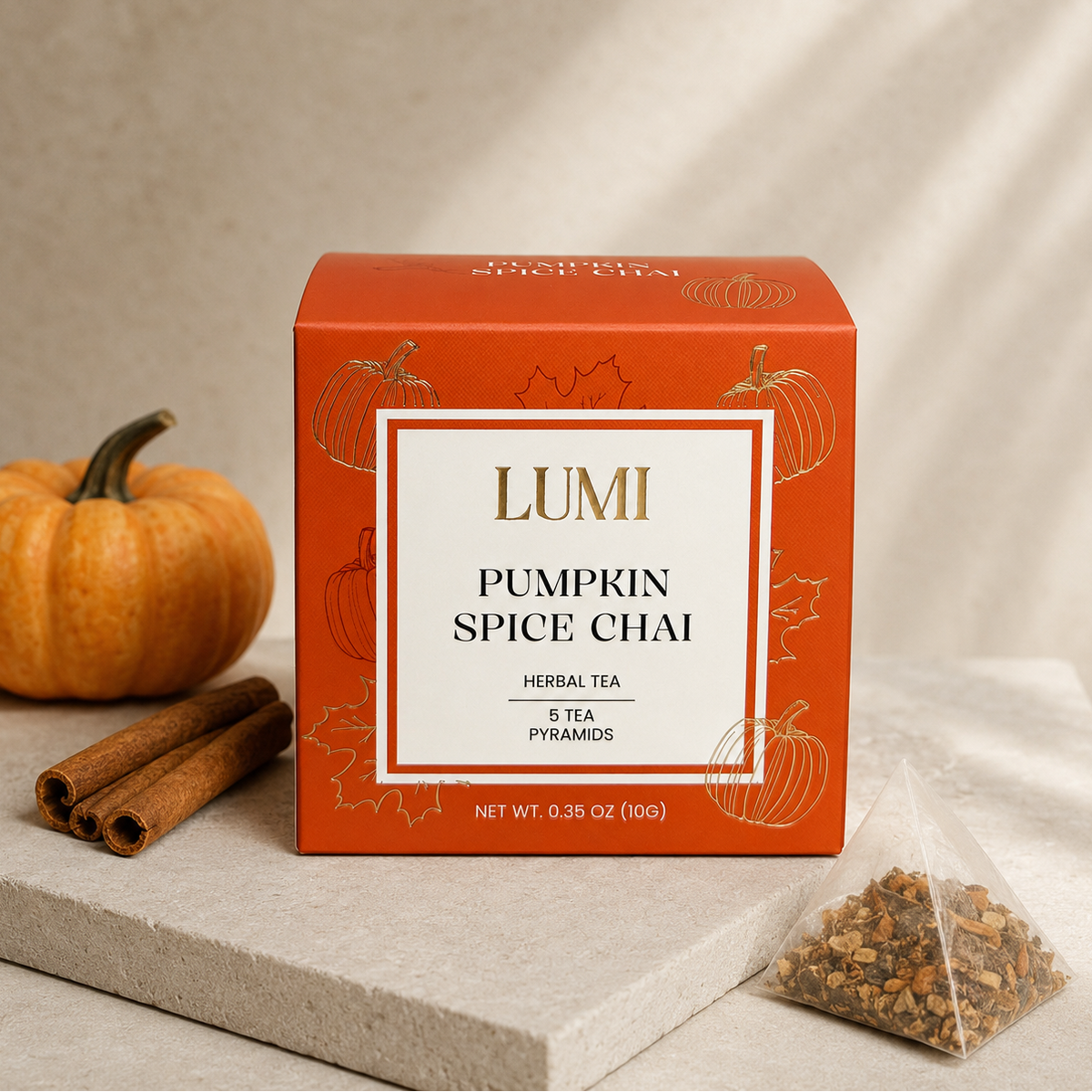 Pumpkin Spice Chai Herbal Tea