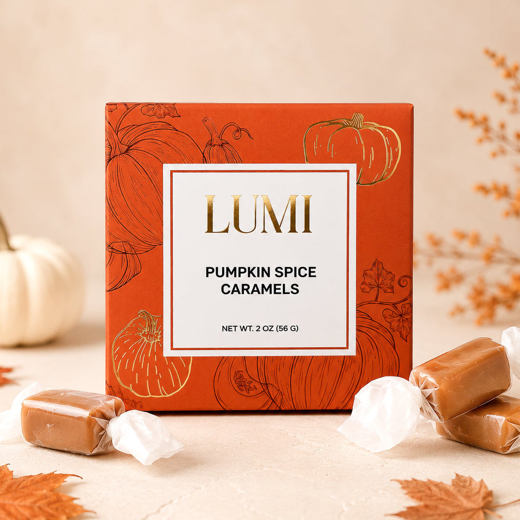 Pumpkin Spice Caramels