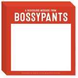 Bossy Pants Notepad