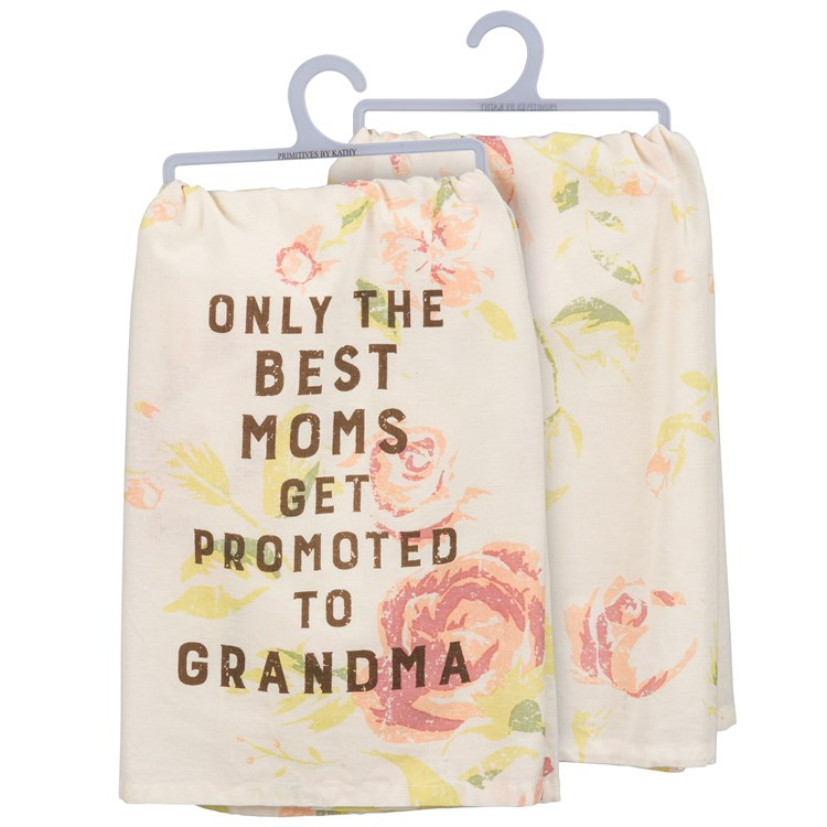 Kitchen Towel - Promoted to Grandma