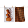 Pumpkin Shadow Dishtowel Set