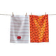 Happy Halloween Waffle Weave Dishtowels Set of 2